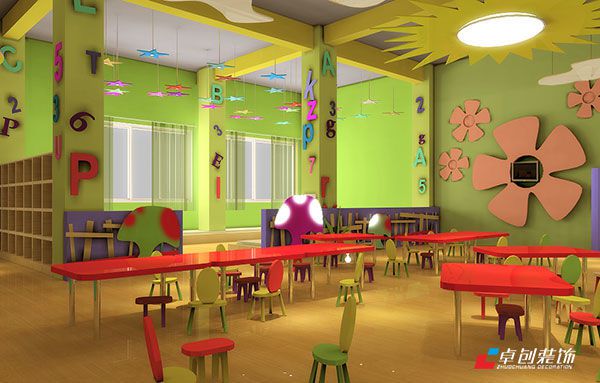 合肥幼兒園設(shè)計裝修怎樣才能看起來高檔? 