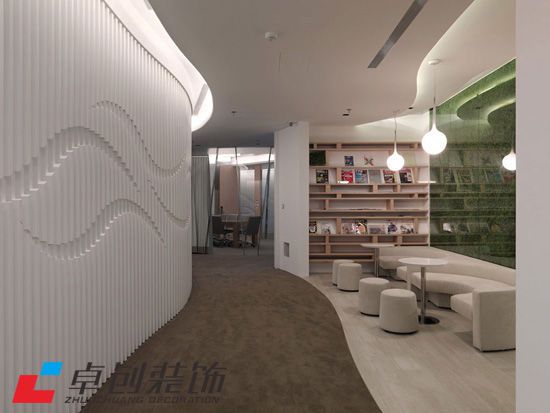 合肥辦公室裝修中接待會(huì)客室裝修如何設(shè)計(jì)？