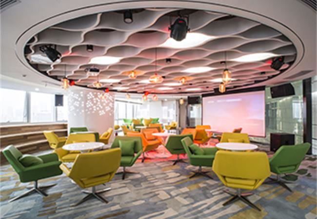 合肥辦公室裝修公司如何選擇？前臺(tái)這樣設(shè)計(jì)大氣有看點(diǎn)