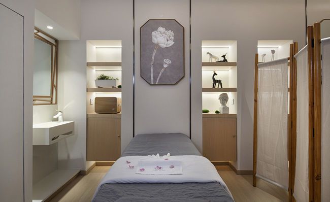 美容院裝修效果圖簡裝80平米