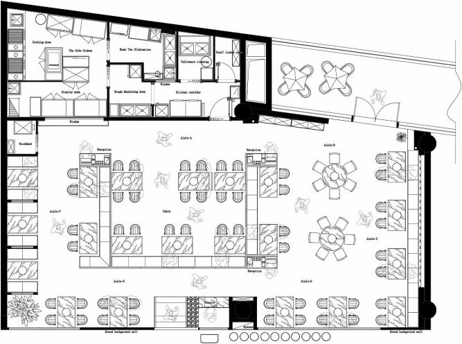 如何設(shè)計合肥餐飲店裝修突出創(chuàng)意