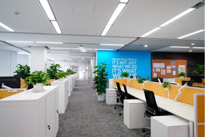 1400平方辦公室裝修設(shè)計(jì)案例解析