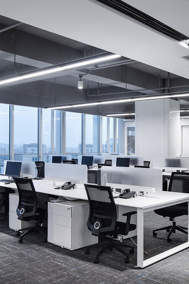 化妝品公司辦公室設(shè)計(jì)效果圖