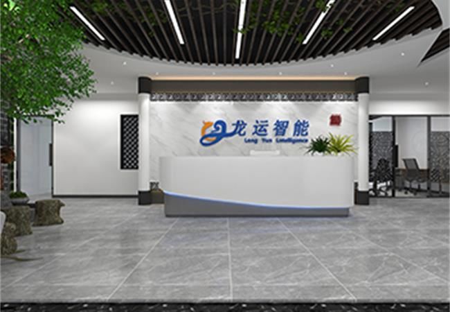 合肥蜀山區(qū)1000平科技公司辦公室裝修設(shè)計案例