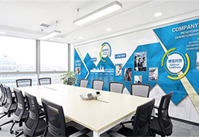合肥辦公室展廳裝修中企業(yè)文化墻如何設(shè)計能帶給參觀者直觀的印象？