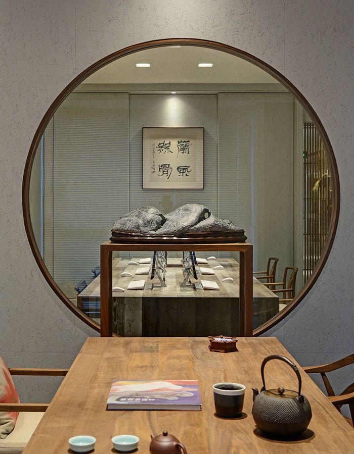 中式經典辦公室裝修效果圖_辦公室裝修實景圖_辦公室裝修案例