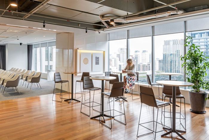 信息公司辦公室設(shè)計(jì)裝修案例