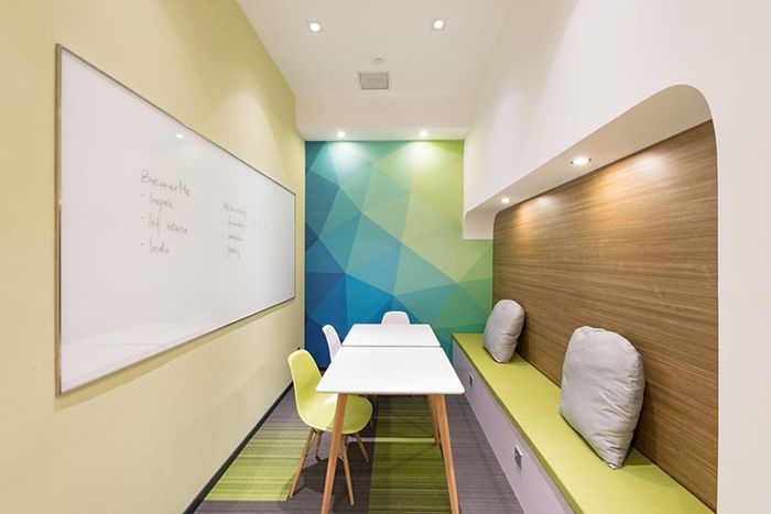 英語教育培訓(xùn)機構(gòu)裝修設(shè)計案例效果圖