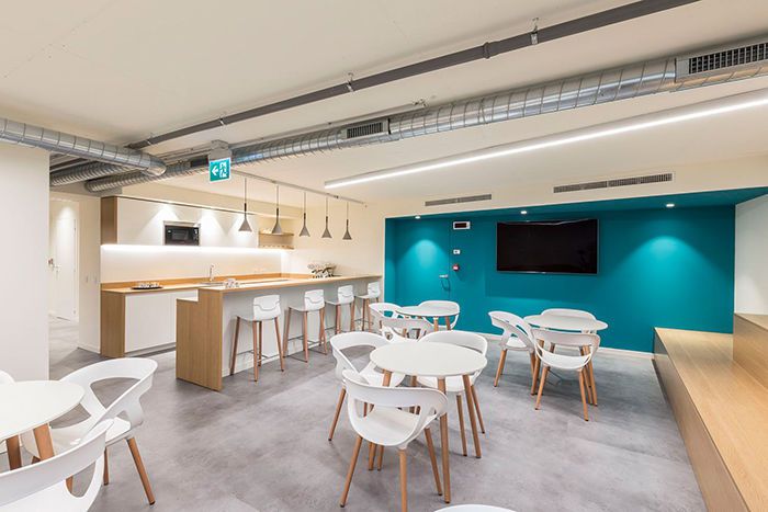 辦公室休閑區(qū)吧臺(tái)裝修圖片