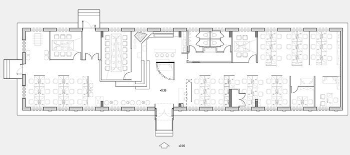 400平工業(yè)風辦公室裝修效果圖大全_工業(yè)風辦公室裝修案例實景照片