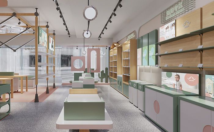 孕嬰店裝修效果圖_孕嬰店裝修設(shè)計(jì)圖片