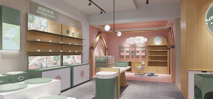 母嬰店裝修圖片_母嬰店裝修效果圖設(shè)計(jì)