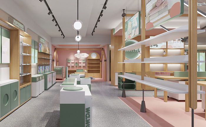 母嬰店裝修風(fēng)格都有哪些?