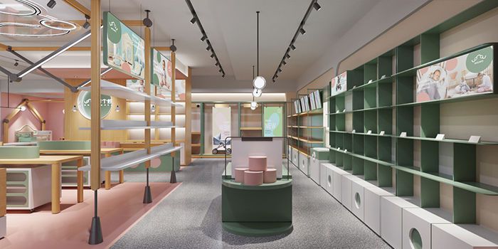 母嬰店裝修圖片_母嬰店裝修效果圖設(shè)計(jì)-母嬰用品店裝修