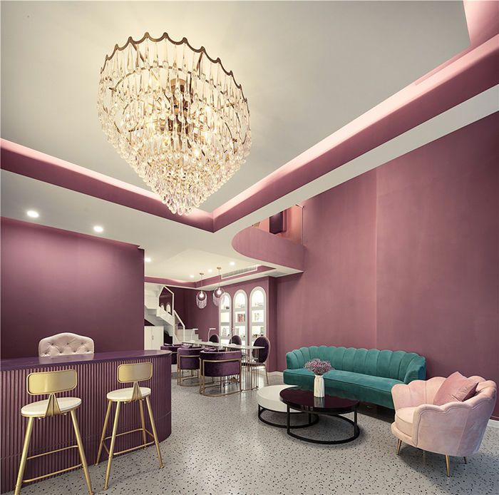 美甲店裝修設計公司,美甲店裝修創(chuàng)意