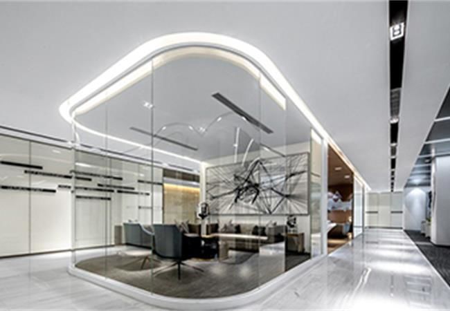 品味卓然的科技公司辦公室設(shè)計(jì)裝修案例圖