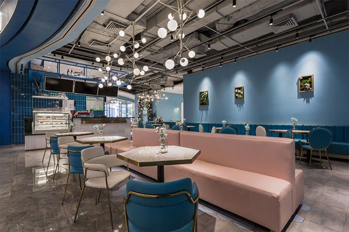 合肥餐飲裝修設(shè)計的顏色搭配的幾種方式分析