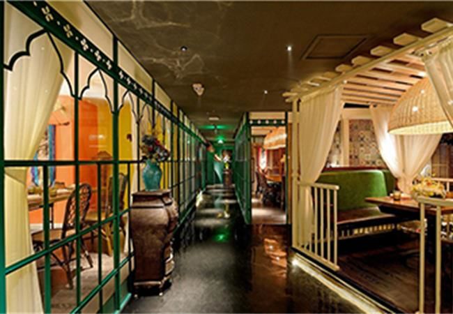 熱帶風(fēng)情的泰式風(fēng)格音樂主題餐廳裝修設(shè)計(jì)圖