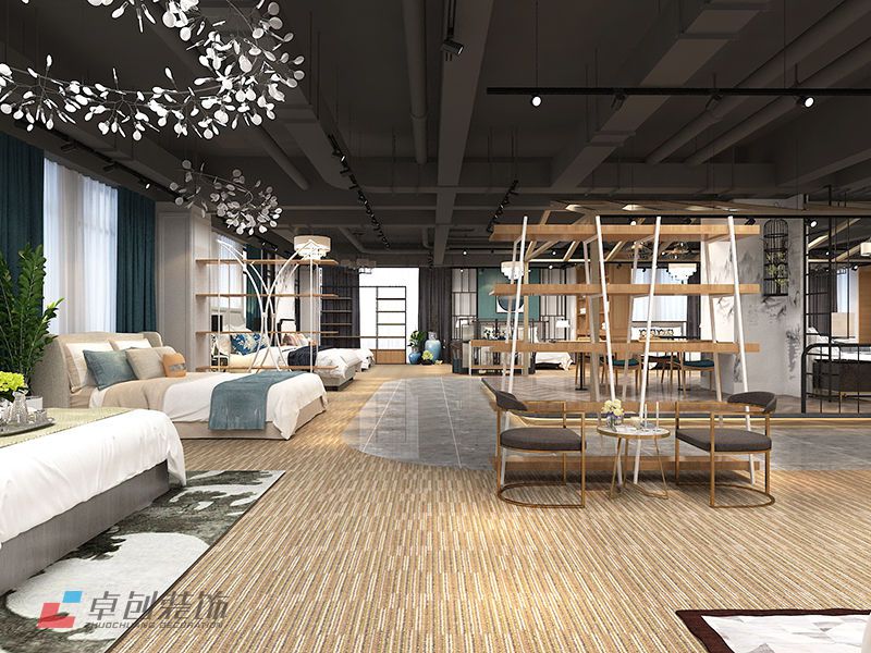 合肥酒店用品展廳裝修哪家便宜