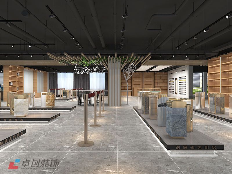 酒店用品展廳布局設(shè)計