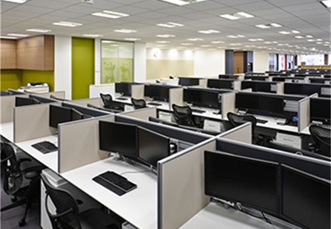 簡約時(shí)尚的娛樂公司辦公室裝修設(shè)計(jì)案例效果圖