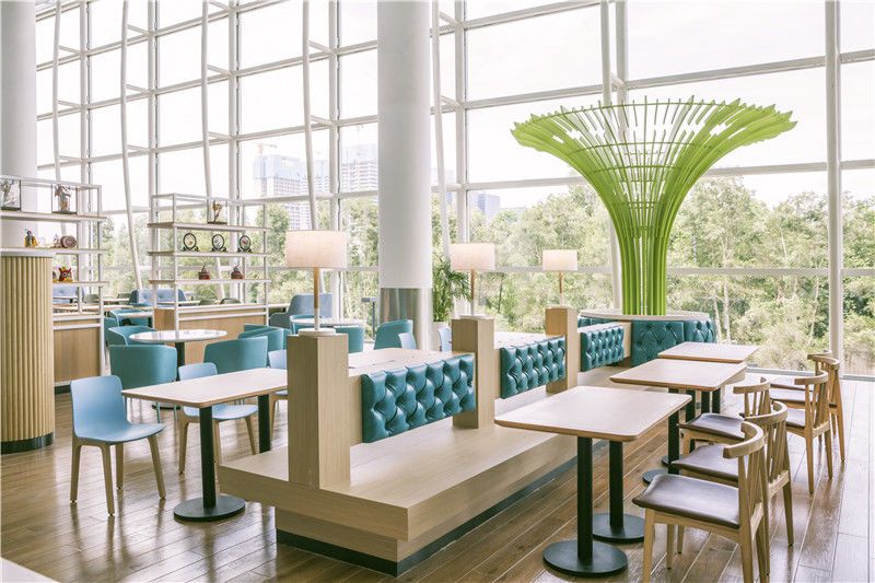 員工餐廳裝修效果圖片