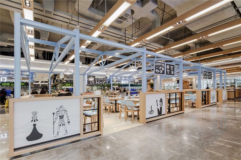 醫(yī)院職工食堂怎么裝修效果圖