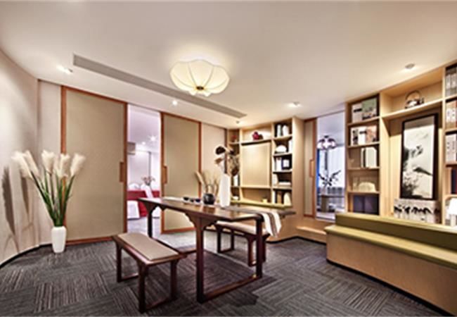 裝修靈感：200平簡約中式風(fēng)格養(yǎng)生會所裝修設(shè)計效果案例圖