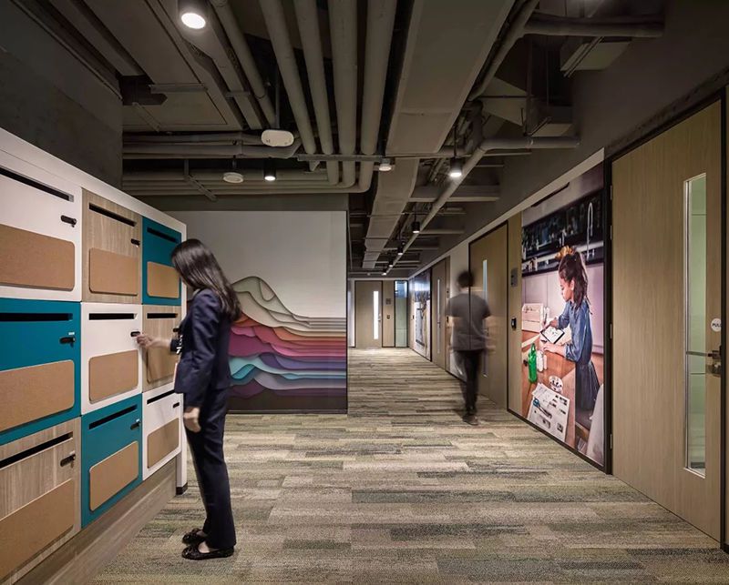 工業(yè)風(fēng)辦公樓裝修效果圖