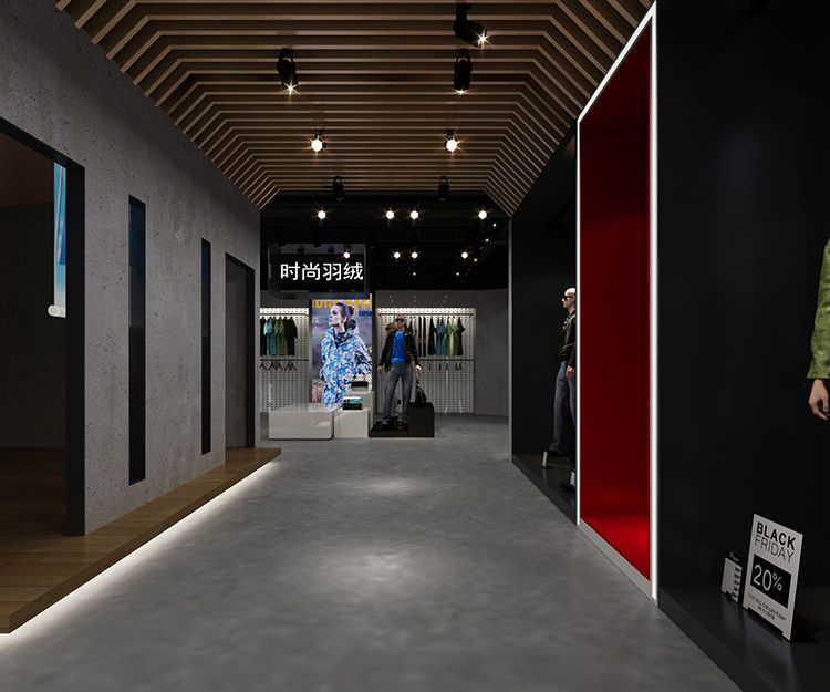 連鎖服裝店裝修