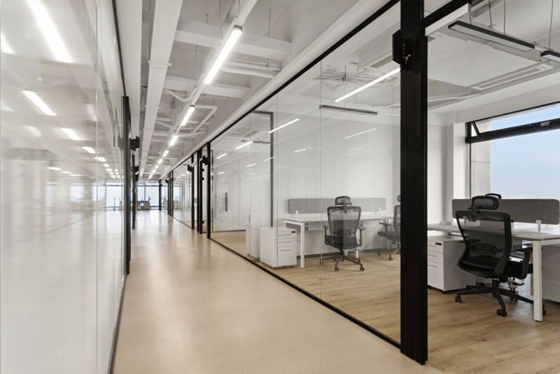 1400㎡創(chuàng)客共享辦公室設(shè)計(jì)案例