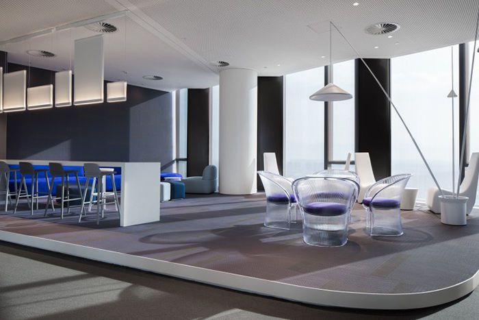 合肥辦公室裝修公司效果圖 