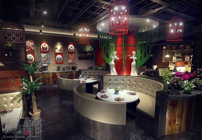 合肥主題餐廳裝修設(shè)計(jì)應(yīng)考慮店內(nèi)的就餐氛圍