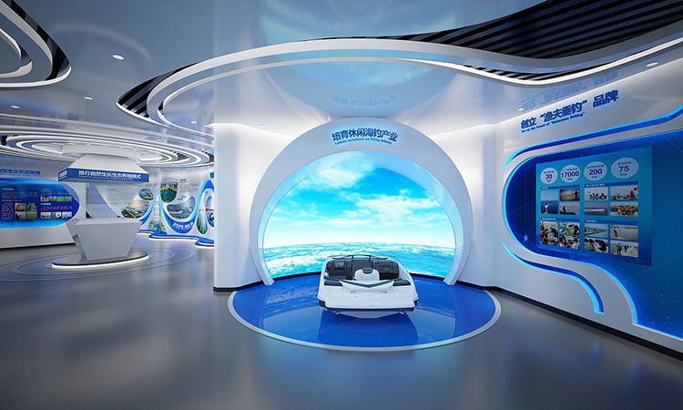 科技展廳裝修效果圖