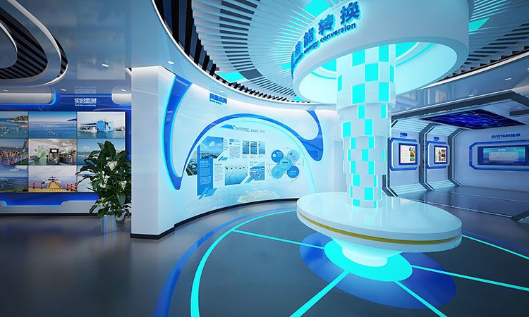 500平米展廳裝修效果圖