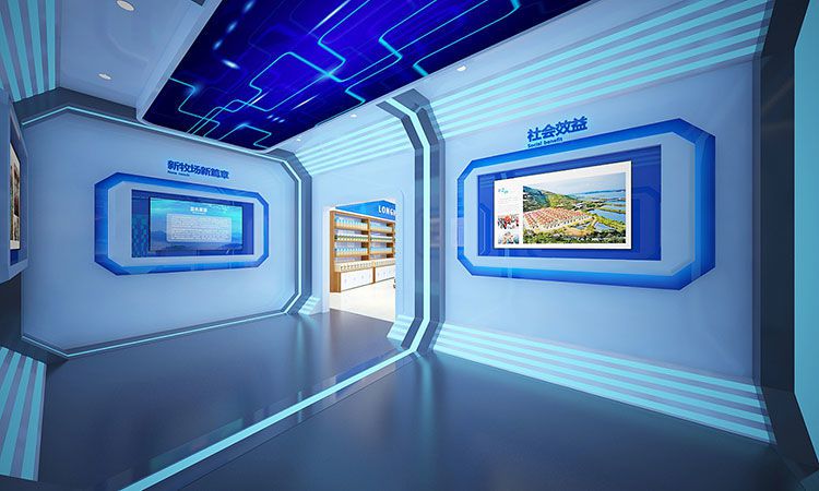 科技企業(yè)展廳裝修設(shè)計(jì)