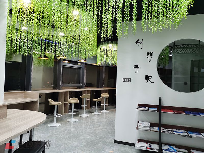 辦公室書吧裝修設(shè)計圖