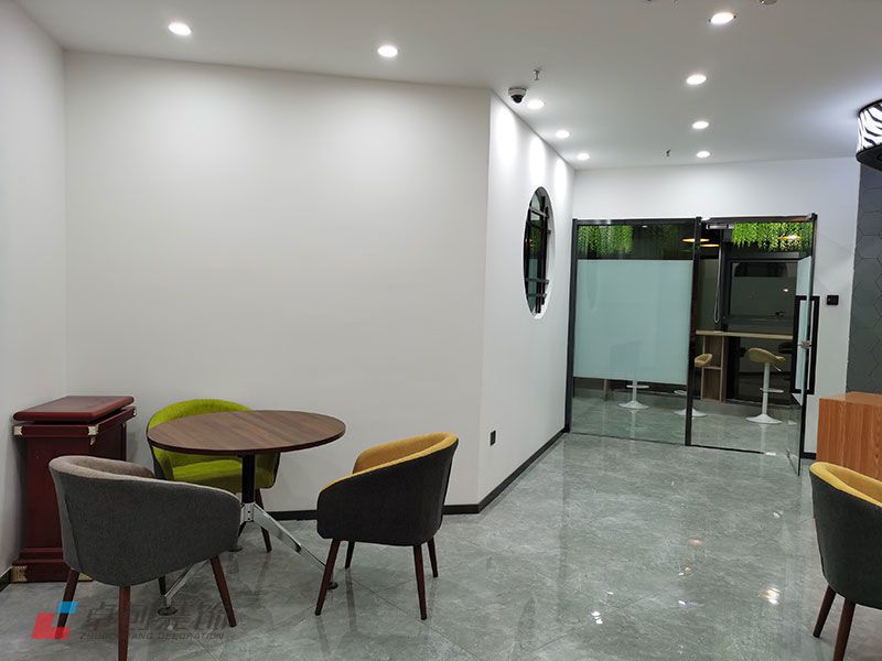 辦公室裝修休閑區(qū)設(shè)計圖