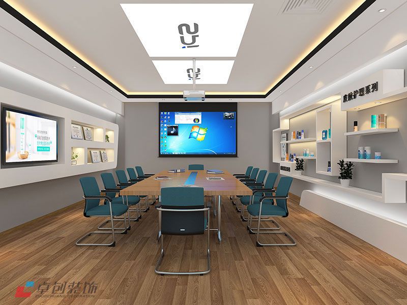 高檔生物科技公司辦公室裝修效果圖 高檔生物科技公司辦公室裝修效果圖