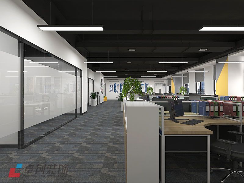 合肥微電子辦公室設計裝修項目