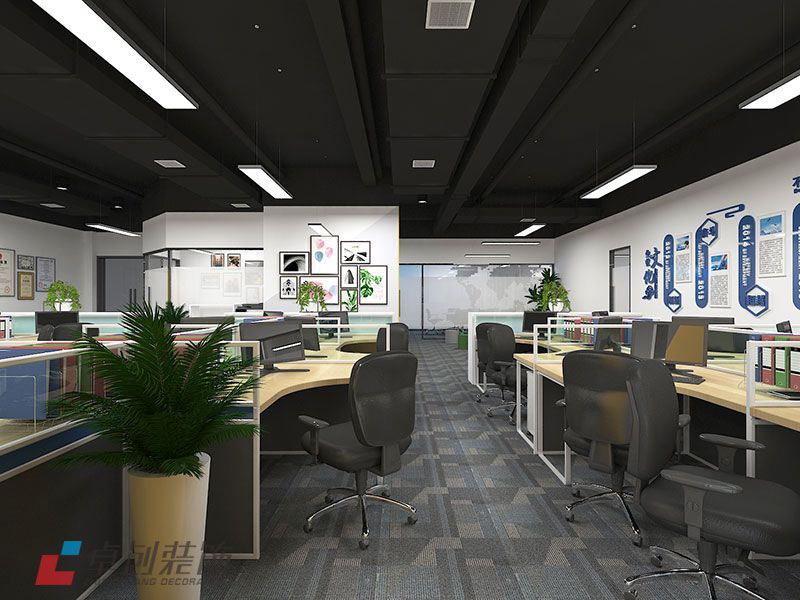 合肥創(chuàng)新產(chǎn)業(yè)園辦公室裝修