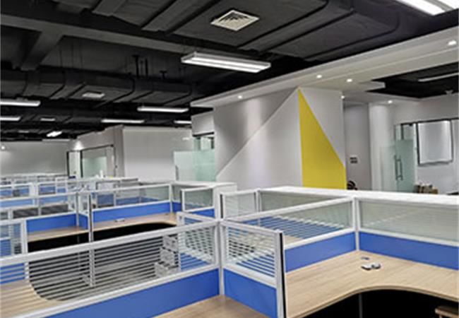 合肥中宸微電子辦公室設(shè)計裝修項目