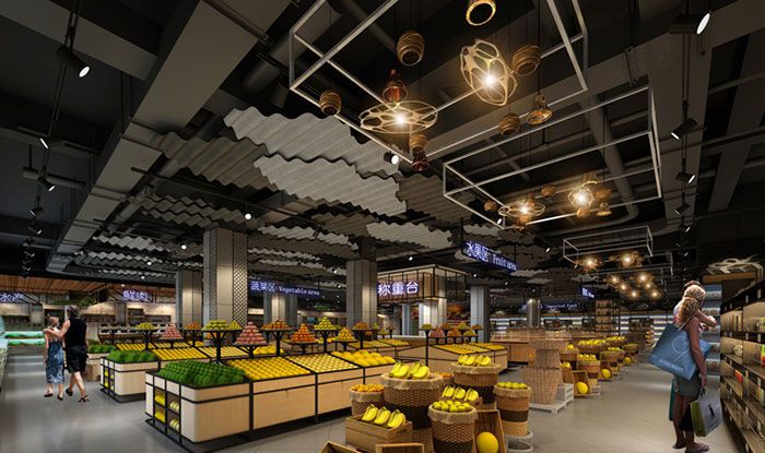 超市裝修設(shè)計(jì)效果圖