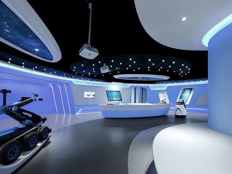 合肥企業(yè)展廳裝修設(shè)計(jì)