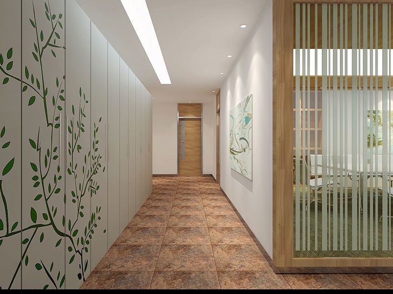 合肥辦公室走廊裝修設(shè)計