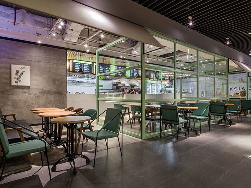 小吃店裝修效果圖