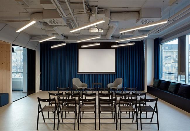 合肥90平辦公室裝修能在視覺上變大的技巧