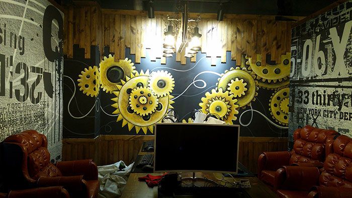 臺(tái)球廳裝修效果圖 臺(tái)球廳裝修效果圖