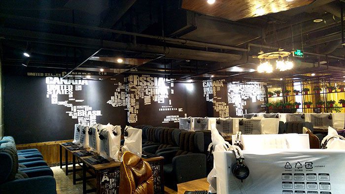 臺(tái)球俱樂(lè)部裝修效果圖 臺(tái)球俱樂(lè)部裝修效果圖