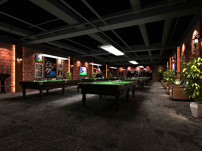 臺(tái)球俱樂(lè)部設(shè)計(jì)效果圖 臺(tái)球俱樂(lè)部設(shè)計(jì)效果圖
